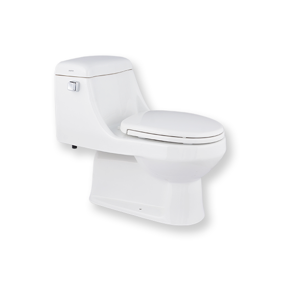 PORTA 113A One Piece Commode