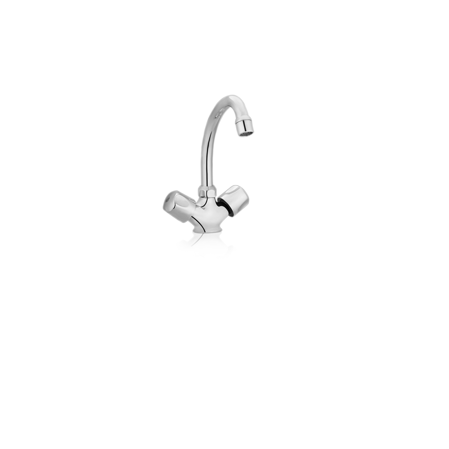 Faisal Full round basin mixer Economy #6001