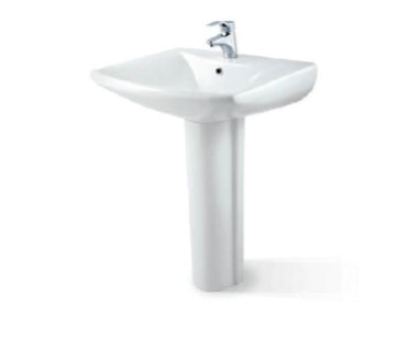 PORTA WB-201 Wash Basin with Full Pedestal