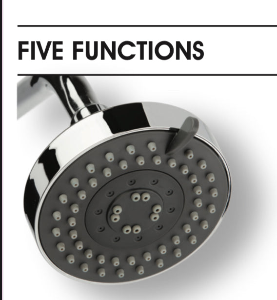 FACO Shower Head Five Function