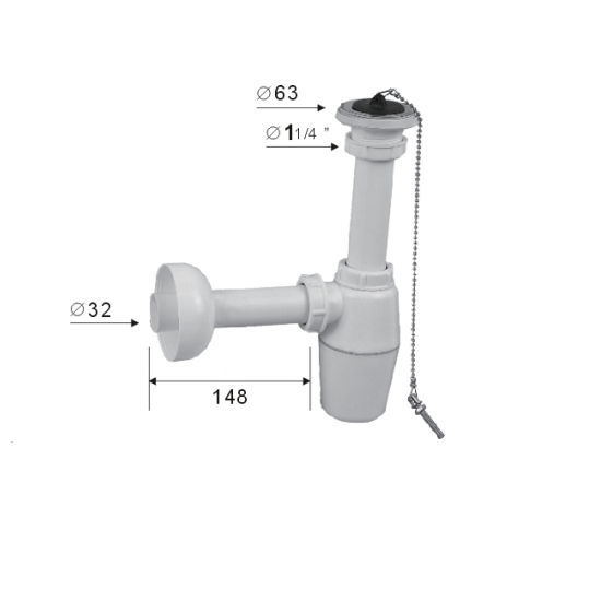 PORTA Bottle Trap D08