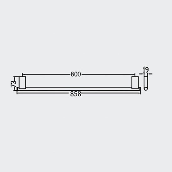 PORTA MT-11 Single Towel holder